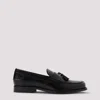 Tod's Nappa Leather Loafers With Decorative Tassel Design In Black