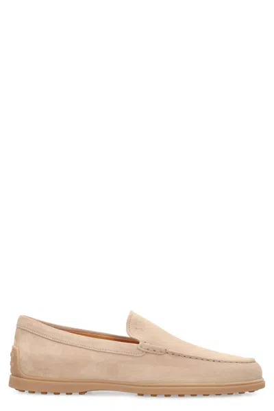 Tod's Loafer Slipper In Suede