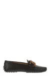 Tod's Kate Commino Chain-link Driving Shoes In Black
