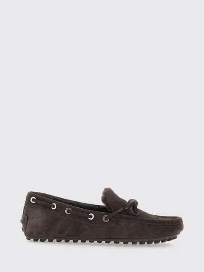 Tod's Loafer Woman Color Brown In Multi