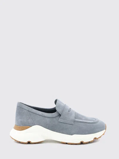 Tod's Loafer Woman Color Grey In Gray