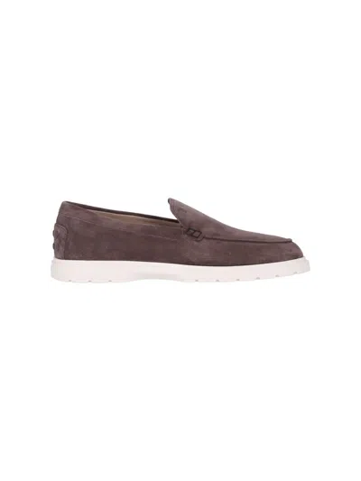Tod's Flat Shoes In Coconut + Fondo Panna