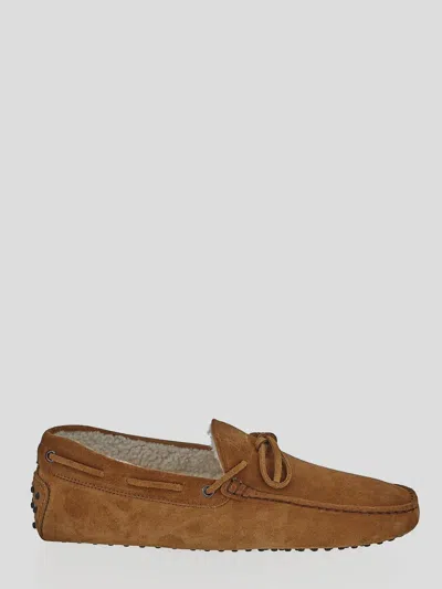 Tod's Laccetto Loafer In Brown