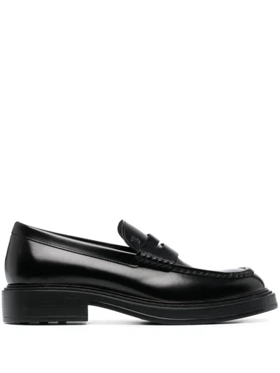 Tod's Loafers Shoes In Black