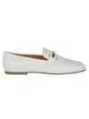 Tod's Flat Shoes In White