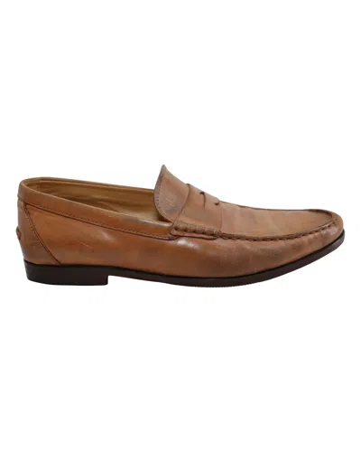 Tod's Leather Loafer In Brown