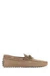 Tod's Men's Leather Round Toe Loafers In Brown