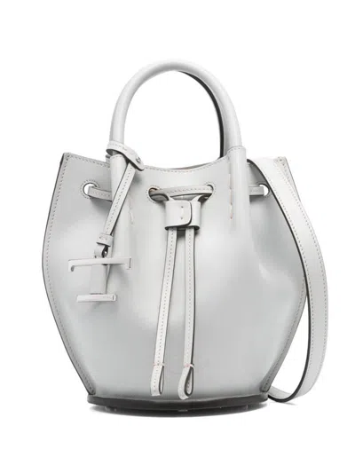 Tod's Logo-charm Leather Mini Bucket Bags