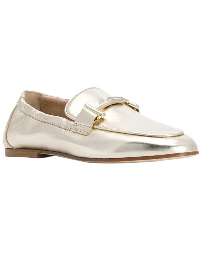 Tod's Logo Classic Leather Loafer In Multi
