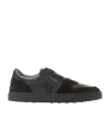 Tod's Logo Sneakers In Black