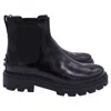 Tod's Logo-embossed Chelsea Boots In Black Leather In Black