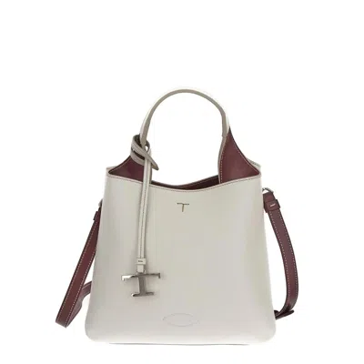 Tod's Logo Handbag In Multi