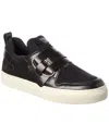 Tod's Logo Leather Sneaker