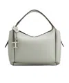 Tod's Mini Bowling Tote Bag In Gray