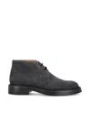 Tod's Desert Round Toe Lace-up Boots