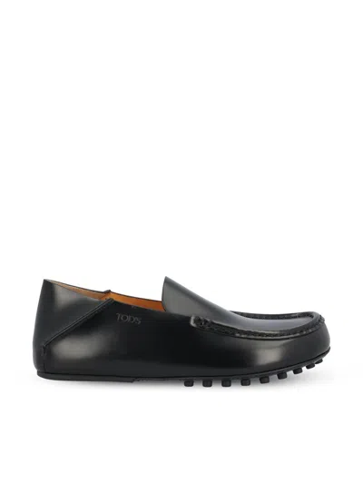 Tod's Low Shoes In Black