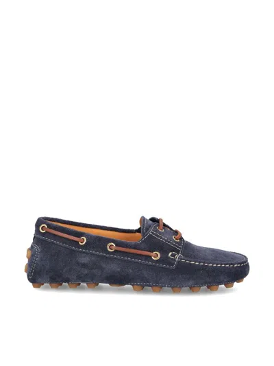 Tod's Low Shoes In Blue