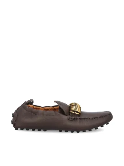 Tod's Low Shoes In Rosewood