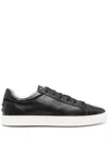 Tod's Allacciata Cassetta Low Top Sneaker In Black