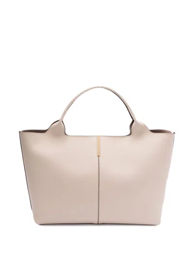 Tod's Luxurious Leather Bag Collection In White