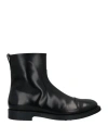 Tod's Man Ankle Boots Black Size 8.5 Soft Leather In Black