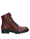Tod's Ankle Boots In Brown