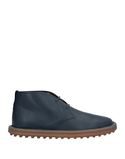 Tod's Ankle Boots In Blue