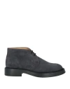Tod's Desert Round Toe Lace-up Boots