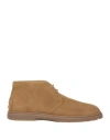 Tod's Laced Flat Shoes With Suede Finish And Sole In Neutral