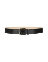 Tod's Man Belt Black Size 32 Leather