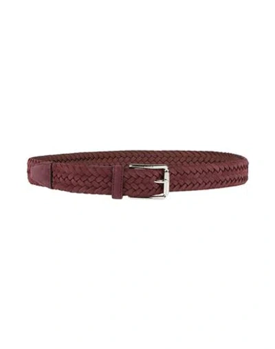 Tod's Man Belt Deep Teal Size 36 Leather