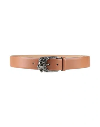 Tod's Man Belt Tan Size 36 Leather In Brown