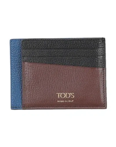 Tod's Man Cardholder Black Size - Goat Skin