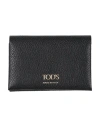 Tod's Man Document Holder Black Size - Leather