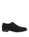 Tod's Man Lace-up Shoes Black Size 6.5 Leather