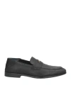 Tod's Man Loafers Black Size 11.5 Leather In Black