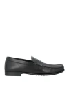Tod's Man Loafers Black Size 8.5 Soft Leather In Black
