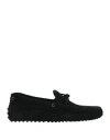 Tod's Man Loafers Black Size 7 Leather