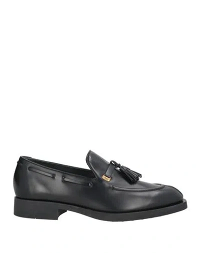 Tod's Man Loafers Black Size 7.5 Soft Leather