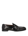 Tod's Man Loafers Black Size 8 Leather
