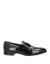 Tod's Man Loafers Black Size 8 Soft Leather In Black