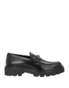 Tod's Man Loafers Black Size 9 Leather