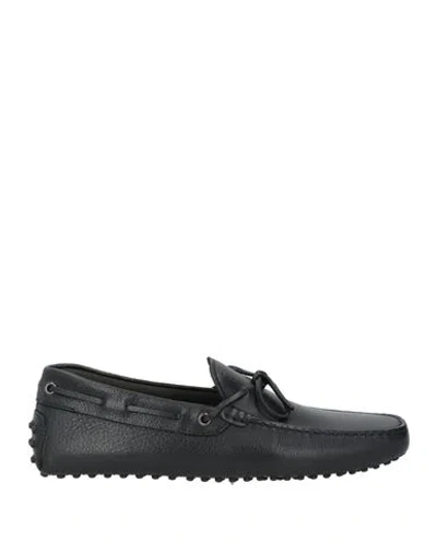 Tod's Man Loafers Black Size 9 Leather