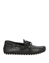 Tod's Man Loafers Black Size 9 Leather