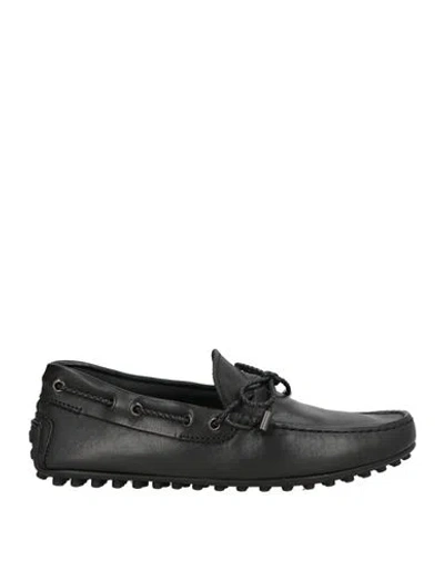 Tod's Man Loafers Black Size 9 Leather