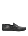 Tod's Man Loafers Black Size 9 Leather