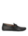 Tod's Man Loafers Black Size 9.5 Leather