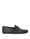 Tod's Man Loafers Black Size 9 Leather