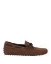 Tod's Gommino Suede Driving Loafers In Brown