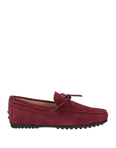 Tod's Loafers In Red